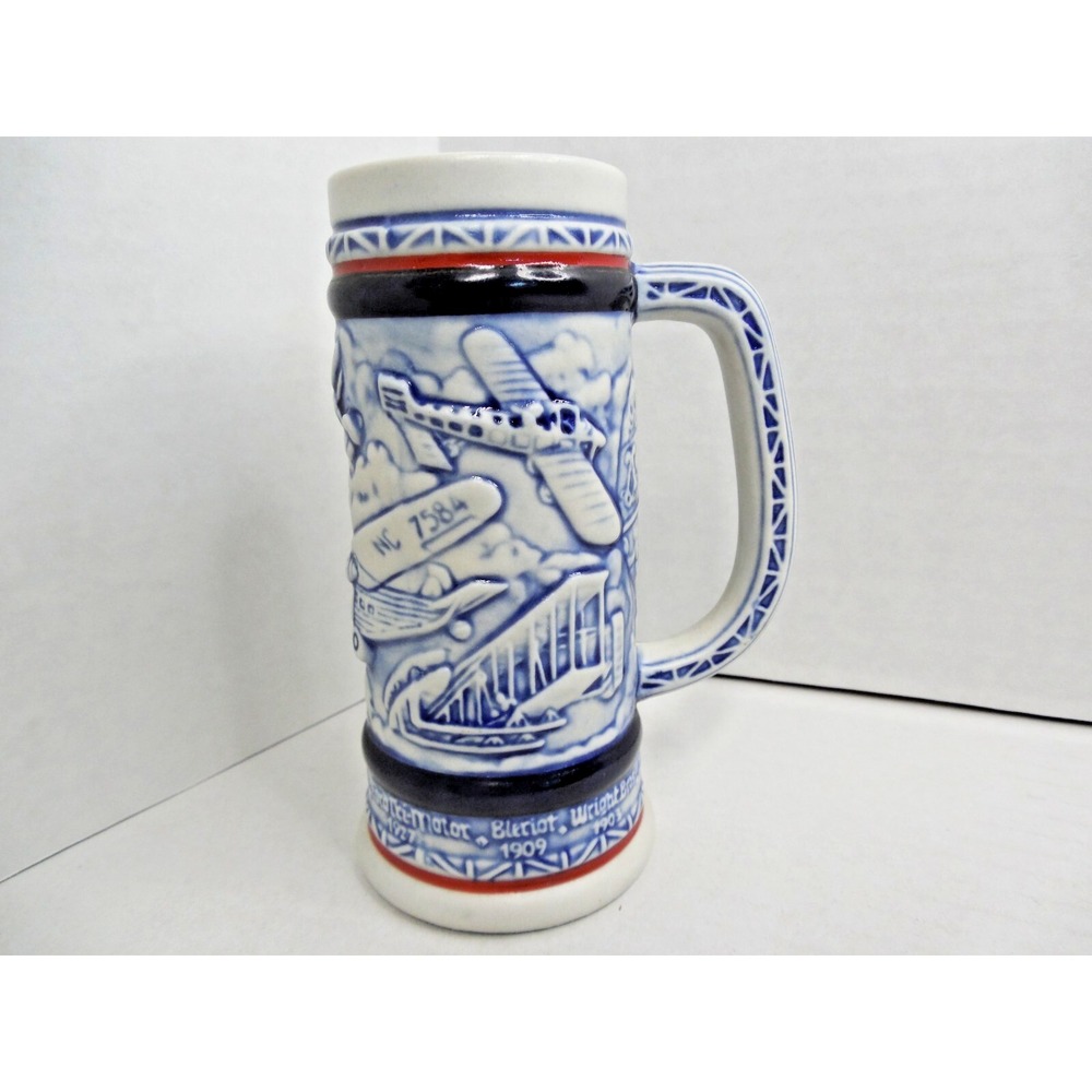 Vintage Avon Keepsake Mug Aviation Edition  1982 7 oz